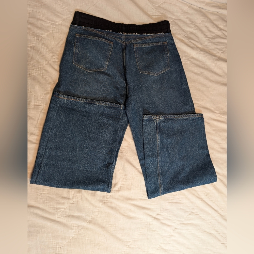 Reformation Cary Tailored High Rise Slouchy Wide Leg Jeans Size 31 - Picture 17 of 17